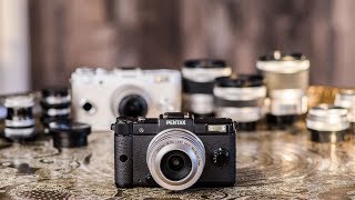 Cheap Camera Review  The tiny but mighty Pentax Q QS1 [upl. by Llehsyar478]