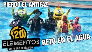 4 Elementos Parodia reto en albercas  Manito y Maskarin [upl. by Natlus]