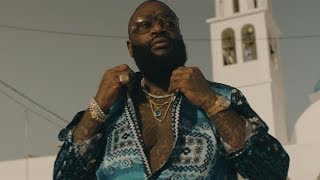 Rick Ross  Santorini Greece LyricsParoles [upl. by Cobbie774]