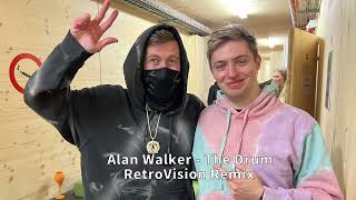 Alan Walker  The Drum RetroVision Remix [upl. by Karyl]