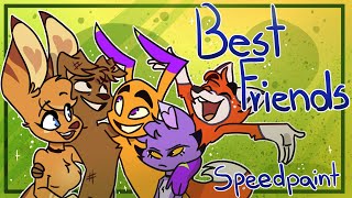 BEST FRIENDSSpeedpaint Zoophobia [upl. by Atires]