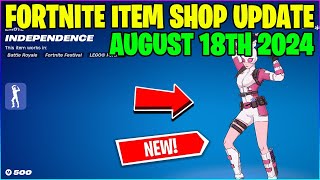 NEW INDEPENDENCE ICON EMOTE Fortnite Item Shop August 18 2024 Fortnite Battle Royale [upl. by Libove144]