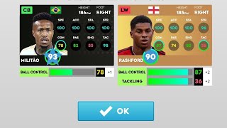 DLS 24  Upgrade max Eder Militao và Rashford chỉ số 82 mới nhất trên Dls 24 [upl. by Junette]