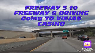 VIEJAS CASINO DRIVING AND WALKING TOUR 2022 [upl. by Brine]