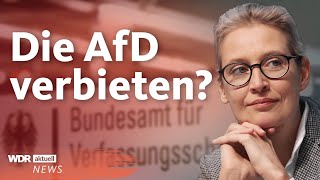 Debatte um die AfD Verbieten oder inhaltlich bekämpfen  WDR Aktuelle Stunde [upl. by Melony849]