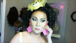 Drag Queen Makeup Time Lapse Manila Luzon [upl. by Yanehc150]