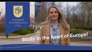 University of Nyíregyháza Hungary  Study in the heart of Europe 2025 [upl. by Walrath]