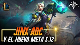 ¿COMO QUEDO JINX EN EL NUEVO META S12  🤔 Caracteristicas build runas y jugabilidad [upl. by Carberry437]