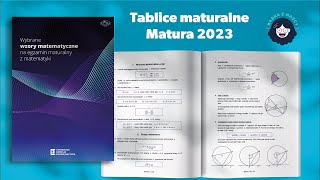 Tablice matematyczne na maturze z matematyki 2023  jak z nich korzystać [upl. by Suirrad217]