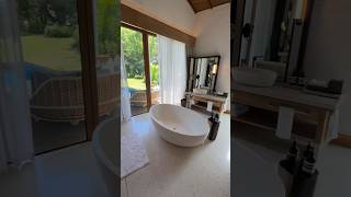 Waldorf Astoria Seychelles Platte Island Hawksbill Villa Tour seychelles shorts hilton hotel [upl. by Jala]