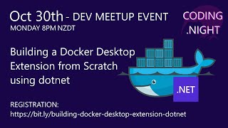 Building a Docker Desktop Extension from Scratch using dotnet [upl. by Adorl]