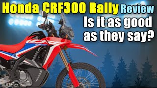 Honda CRF300L rally review Is it as good as they say [upl. by Matilde343]