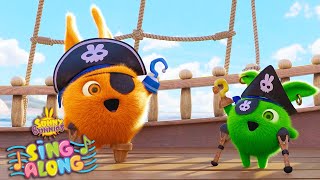 Bunny Pirates  SUNNY BUNNIES  SING ALONG Compilation  Cartoons for Kids [upl. by Aidile]