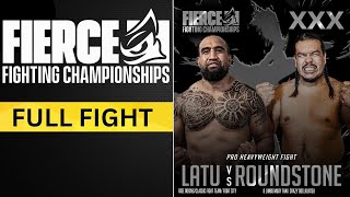 ZEKE LATU VS REUBEN ROUNDSTONE  FULL FIGHT [upl. by Lion]