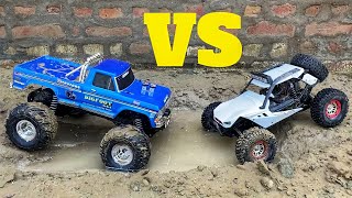 Traxxas Bigfoot vs Wltoys 12429  Remote Control Car  Wltoys RC Cars [upl. by Staten]