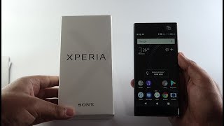 SONY XPERIA XA1 Plus  Unboxing amp First Boot  Hindi [upl. by Bartolome]