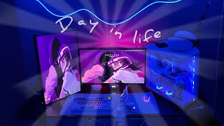 Day In A Life Of A Highschool Streamer First Day Of School [upl. by Kramlich277]