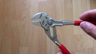 Knipex Pliers Wrench 8603180 [upl. by Ogaitnas212]