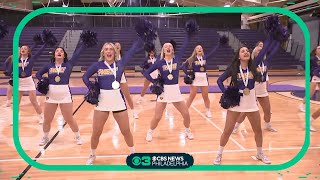 West Chester Golden Rams cheerleading squad riding high after winning 2024 national championships [upl. by Plate221]