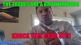 Tired of other HVAC contractors being jerks HVACLIFE HVAC HVACTRAINING HVACINSTALL HVACSERVICE [upl. by Iraj459]