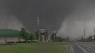 Massive Tornado Devastates Oklahoma City Area Dozens Killed [upl. by Ruffi]