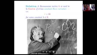 Einstein Metrics Weyl Curvature and AntiHolomorphic Involutions  Claude LeBrun [upl. by Boyes309]