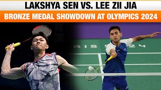 LIVE  Lakshya Sen vs Lee Zii Jia Bronze Medal Showdown at Paris Olympics 2024  News9 [upl. by Jamill]