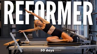 I Tried Models BEST Pilates workout for 30 days my glutes grew inches [upl. by Egni]