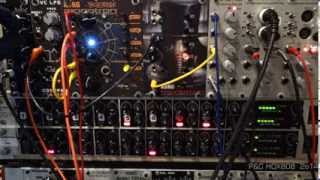 HOX808  ZEITROTATION MONOTRON DELAY BASSLINE DOEPFER MODULAR [upl. by Norrek]