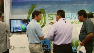 Car Care World Expo 2010 Las Vegas Optima Steamer Steam Car Wash [upl. by Secnirp]