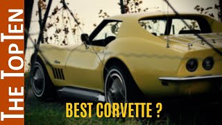 The Top Ten Greatest Chevrolet Corvettes Of All Time [upl. by Ynafets]