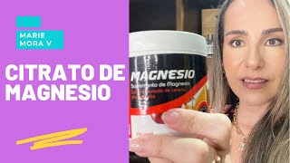 CITRATO de MAGNESIO sus múltiples beneficios clinicadrvega [upl. by Lafleur]