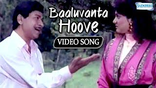 Baaluvanta Hoove  Kannada Hit Song [upl. by Etnovert]