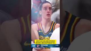 She Hit CAITLIN CLARK In the Head and HERE’S what HAPPENED After shorts wnba basketball [upl. by Schwing327]