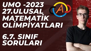 27Ulusal Matematik Olimpiyatları 67Sınıf Matematik Çözümleri [upl. by Michon951]