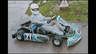 First Time In My Senior Rotax Evo Go Kart  Tony Kart [upl. by Bosson468]