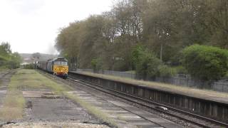 4785347813 hauling the Somerset Coast Express at Bedminster 260414 [upl. by Odama]