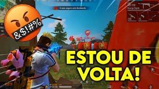 FREE FIRE MEGA XP LIVE K8090  ESTOU DE VOLTA  DUO RANQUEADO [upl. by Amalea377]