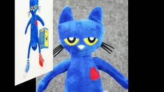 Hot Kids Toys 2016  Pete the Cat Plush With Handcheck [upl. by Four]