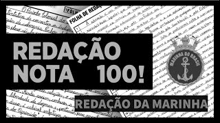 Redação concursos da Marinha  MELHOR VÍDEO comentando sobre o tema CAP QTPA e outros [upl. by Ralf]