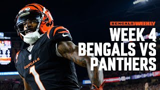 Preview Week 4 Bengals at Panthers  BENGALS WEEKLY [upl. by Llevra]