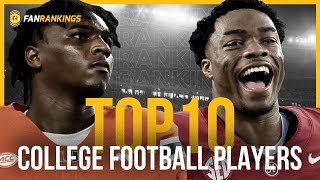 Top 10 Best College Football Players 20242025 Early Rankings [upl. by Austin177]