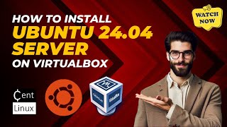 How to install Ubuntu 2404 Server on VirtualBox [upl. by Grani]