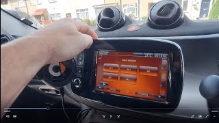 Fully OEM DAB Radio upgrade for the Smart 453 Full Installation and Coding Guide [upl. by Rim550]