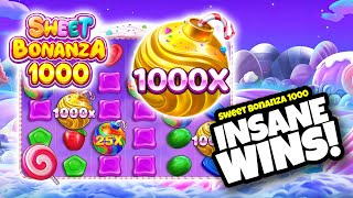 1000x Wins On Sweet Bonanza 1000 [upl. by Ariad]