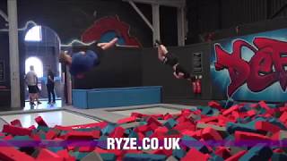 RYZE  Awesome Indoor Trampoline Parks in Scotland [upl. by Feinstein]