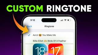 iOS 18 Set Custom iPhone RINGTONE using any SONG 2024 [upl. by Adliw223]