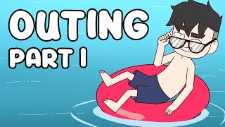 OUTING MOMENTS NG MGA PINOY PART 1  JenAnimation  PINOY ANIMATION [upl. by Anwat]