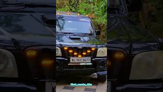 successful installed bar light and grill on Scorpio viral modification automobile modified [upl. by Einon]