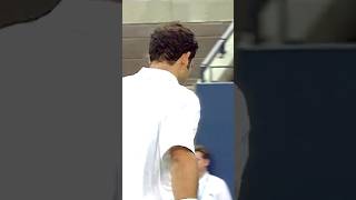 Pete Sampras RETURN and volley 👀 [upl. by Yhtommit]